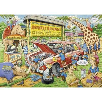 Ravensburger What If? No 13 Safari Park Jigsaw Puzzle (1000 Pieces)