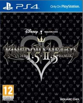 Kingdom Hearts HD 1.5 + 2.5 ReMIX (PlayStation 4, Blu-ray disc)
