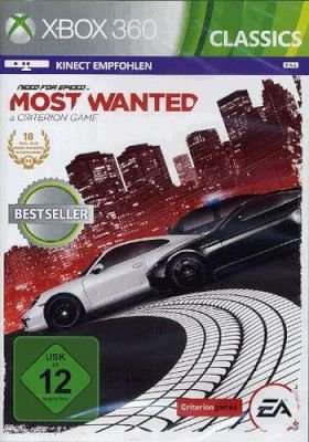 Need for Speed -  Most Wanted - Classics (XBox 360, DVD-ROM)