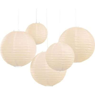 Boho - Paper Lanterns - Ivory (Pack of 5)