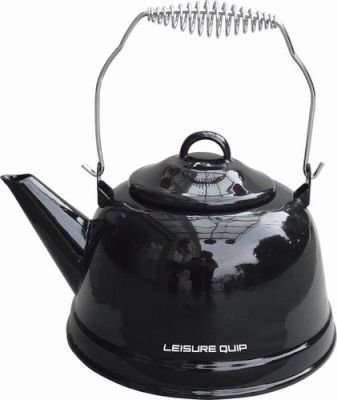 Leisure Quip Enamel Kettle (2.5L )(Black)