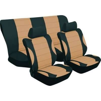 Stingray Grand Prix Full Car Seat Cover Set (6 Piece) (Tan)