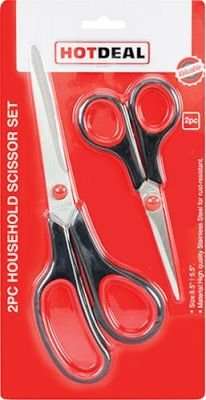 Hot Deal Household Scissor Set (2 Piece)