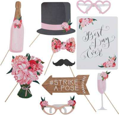 Boho - Photo Booth Props (Pack of 1)
