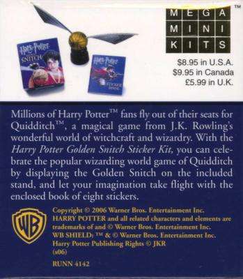 Harry Potter Golden Snitch Sticker Kit (Kit)