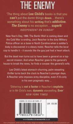 The Enemy - (Jack Reacher 8) (Paperback)