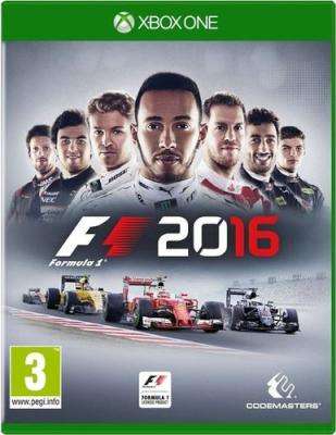F1 2016 (XBox One, Blu-ray disc)