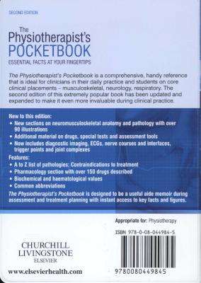 The Physiotherapist's Pocketbook - Essential Facts at Your Fingertips (Paperback, 2nd Revised editio