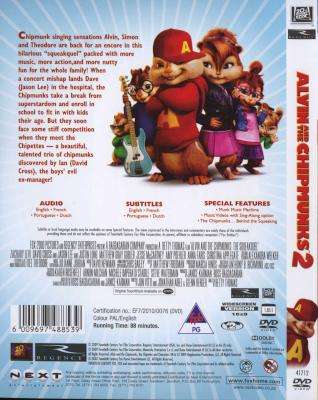 Alvin And The Chipmunks 2 (DVD)