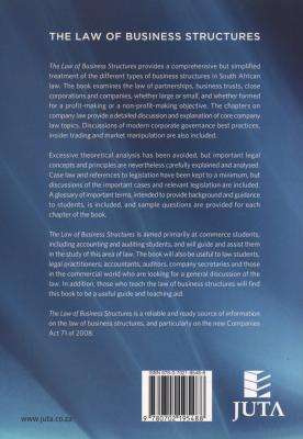 The Law of Business Structures (Paperback)