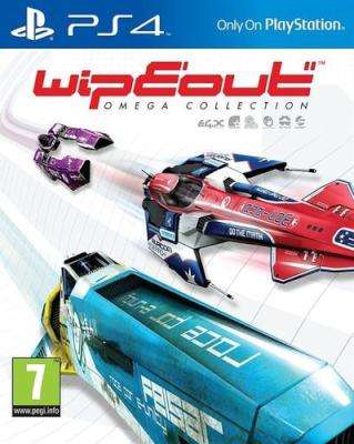 WipEout: Omega Collection (PlayStation 4, Blu-ray disc)