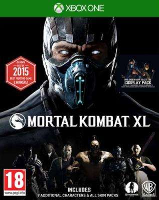 Mortal Kombat XL (XBox One, Blu-ray disc)