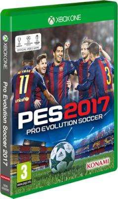 PES 2017 (XBox One, Blu-ray disc)