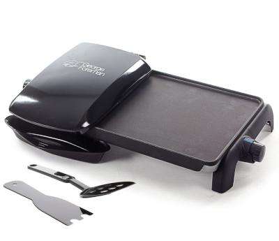 George Foreman Grill And Griddle 10 Portion Entertainer (Black)
