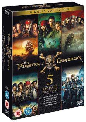 Pirates Of The Caribbean: 5-Movie Collection - The Curse Of The Black Pearl / Dead Man's Chest / At