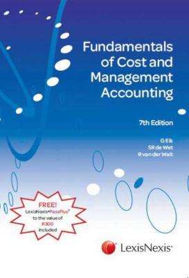 Fundamentals Of Cost And Management Accounting (Paperback, 7th)