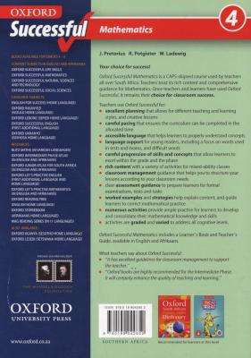 Oxford successful mathematics: Gr 4: Learner's book (Paperback)