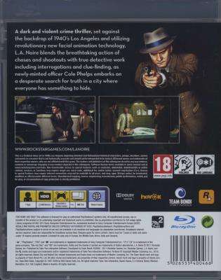 L.A. Noire (PlayStation 3, DVD-ROM)