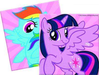 My Little Pony "Rainbow Pony" - 2-Ply Paper Napkins (20 Pack)