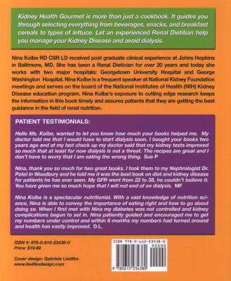 Kidney Health Gourmet Diet Guide & Cookbook (Paperback, 3rd Third W ed.)
