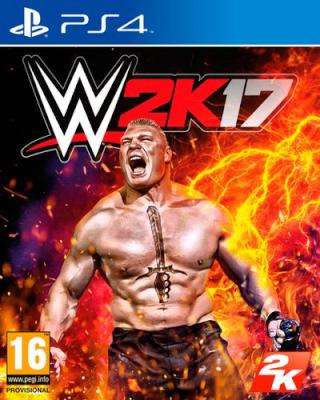 WWE 2K17 (PlayStation 4, Blu-ray disc)