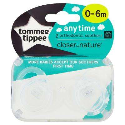 Tommee Tippee Closer to Nature Anytime Soother 0-6 Months