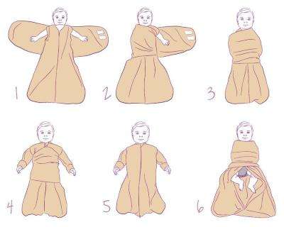 Clevamama ClevaSwaddle Bag 0-3 Months - Cream