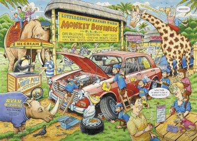 Ravensburger What If? No 13 Safari Park Jigsaw Puzzle (1000 Pieces)