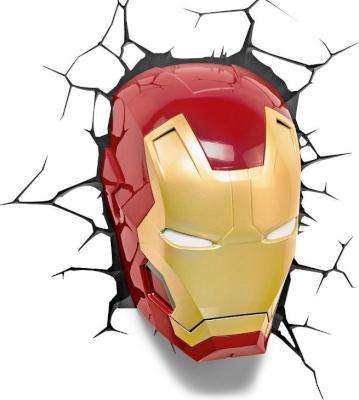 3D Light FX Room Light - Classic Iron Man 3 Mask