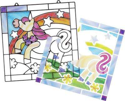 Melissa & Doug Unicorn Stained Glass