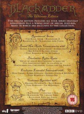 Black Adder: The Ultimate Edition (DVD, Boxed set)