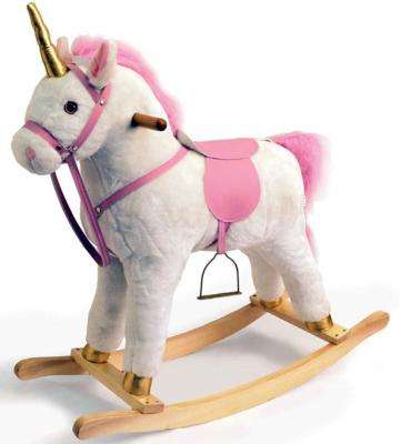 Princess Rocking Horse Unicorn - Pink