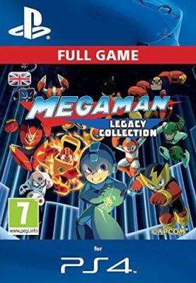 Mega Man - Legacy Collection (PlayStation 4, Blu-ray disc)