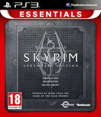Elder Scrolls V - Skyrim Legendary Edition (Essentials) (PlayStation 3, DVD-ROM)