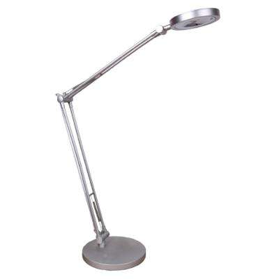 Radiant Byte LED Table Lamp - Single Globe Fitting (Silver)