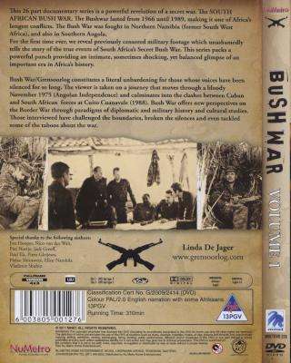 Bush War - Volume 1  - AKA Grensoorlog (Afrikaans, English, DVD)