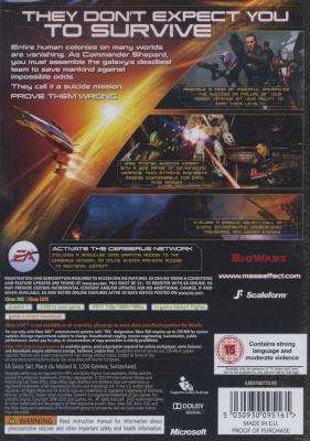 Mass Effect 2 (XBox 360, DVD-ROM)