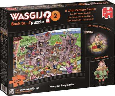 Jumbo Wasgij Back To 2, A 14th Century Castle Jigsaw Puzzle (1000 Pieces)