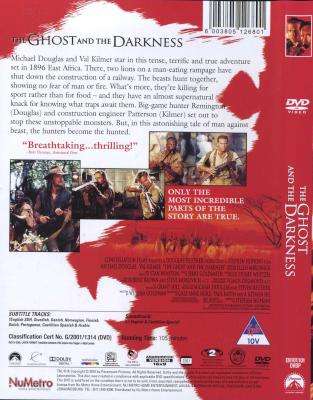 The Ghost And The Darkness - (1996) (DVD)