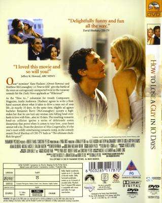 How To Lose A Guy In 10 Days (DVD)