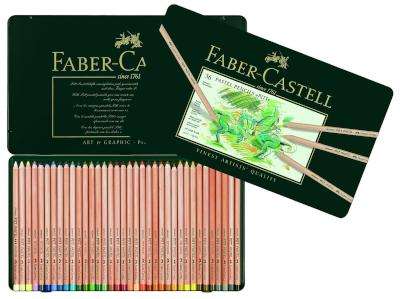 Faber Castell Pitt Pastel Pencil Set (Metal Tin)(36 Pencils)