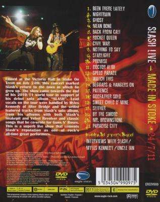 Slash Featuring Myles Kennedy: Made in Stoke 24/07/11 (DVD)