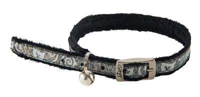 Rogz SparkleCat Pin Buckle Cat Collar - Small 11mm (Black)