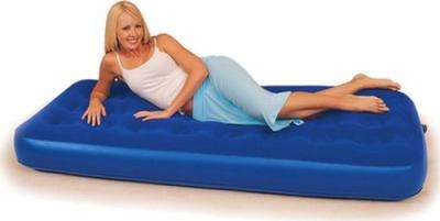 Bestway Flocked Air Bed (Single) (185 x 76 x 22cm)