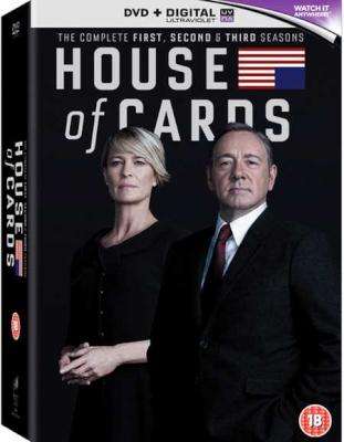 House Of Cards - Season 1-3 (DVD, Boxed set)