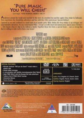 Free Willy - 10th Anniversary Special Edition (English, French, Dutch, DVD)