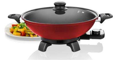 Mellerware Bangkok Electric Wok (Red) (38cm)