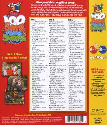 100 Singalong Songs for Kids (DVD)