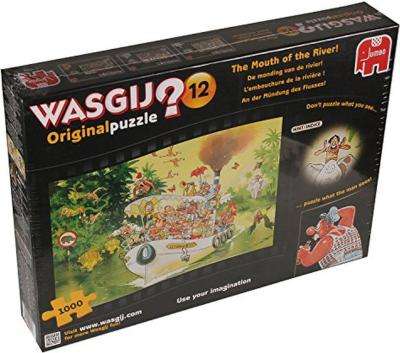 Wasgij Original 12 "Mouth Of The River" Jigsaw Puzzle (1000 Pieces)