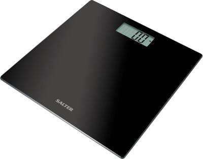 Salter Ultra Slim Glass Electronic Personal Scale (Black)